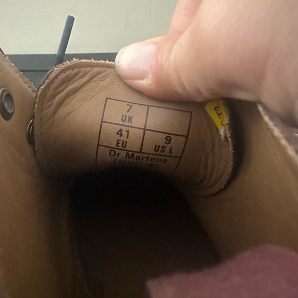 Dr Martens Womens Emmeline Arcadia Leather Lace Up Ankle Boots Size 9 - Picture 5 of 6